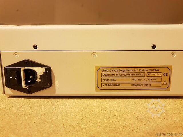 Ortho Biovue System Heat block-32 Heizblock Ortho Biovue System Heat block-32