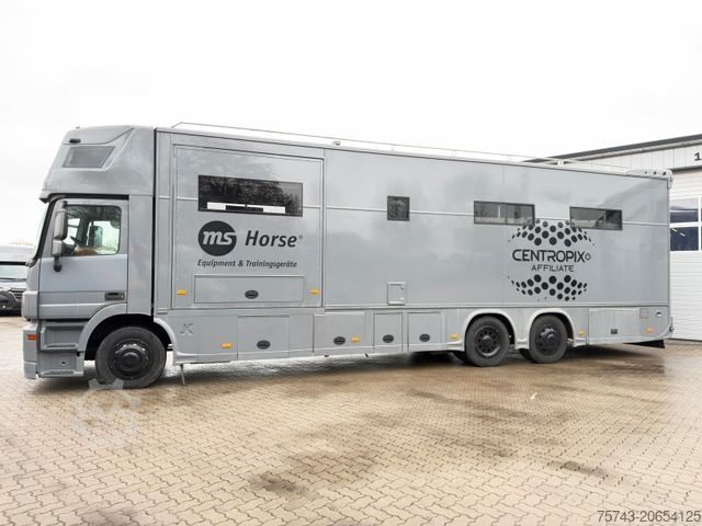 Kreaturvogn MERCEDES-BENZ Actros 2635   6 Pferde  Pop-Out