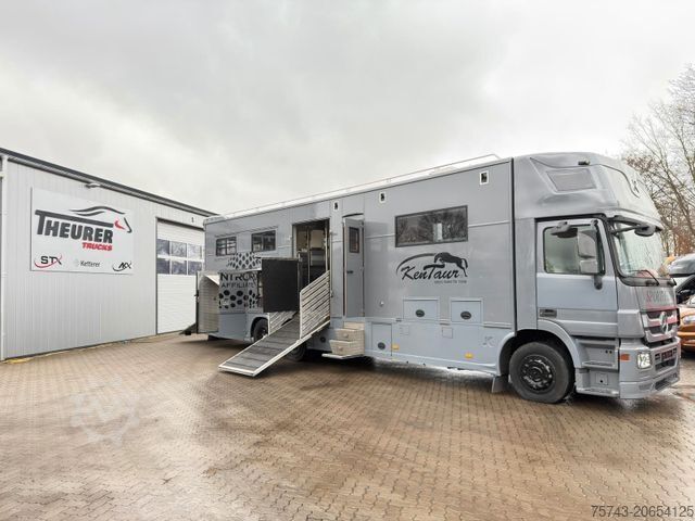 Kreaturvogn MERCEDES-BENZ Actros 2635   6 Pferde  Pop-Out