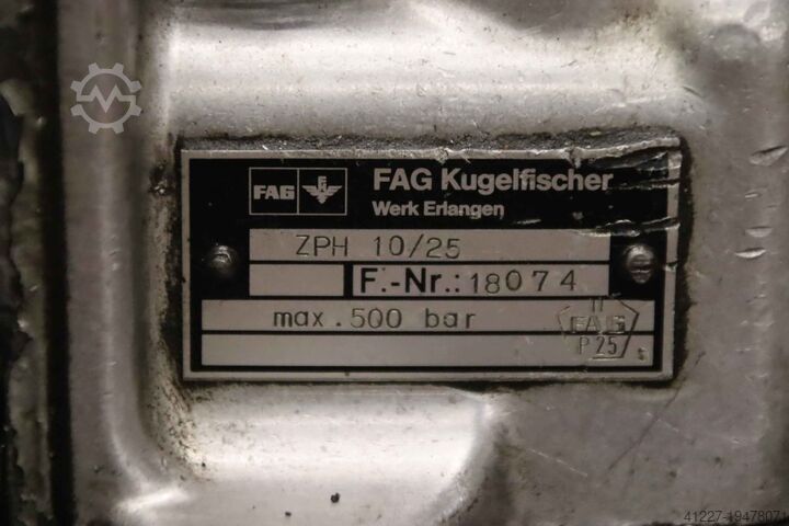 Handhydrauliekpomp 500 bar FAG ZPH 10/25