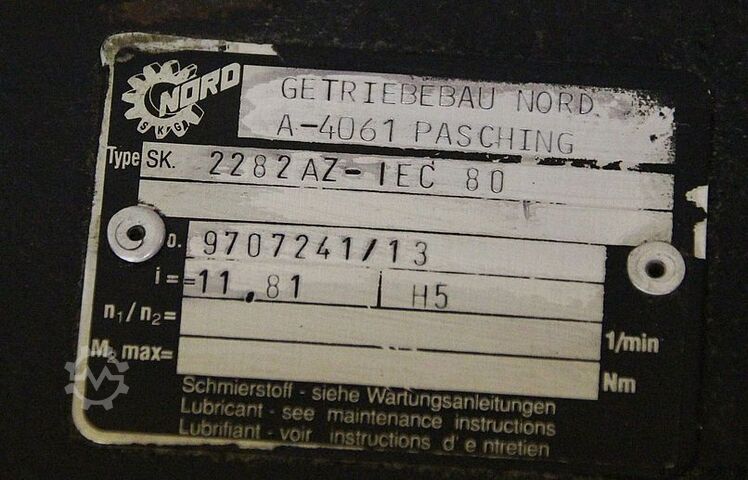 Motoreduktor prądu stałego Baumüller Nord Getriebe DSG