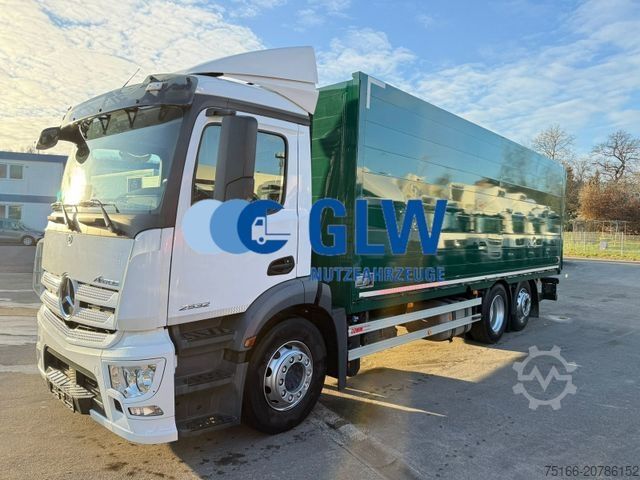 LKW mit Getränkeaufbau MERCEDES-BENZ ANTOS 2532 L Getränkekoffer 7,40 m LBW 3 T*LENK