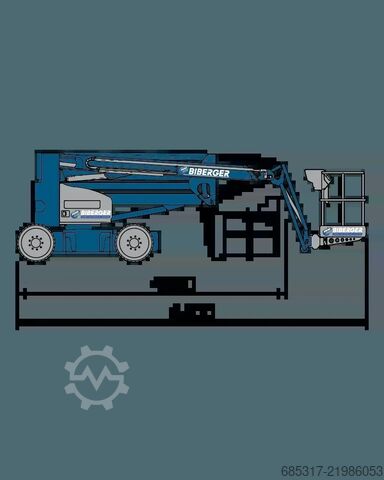 Αρθρωτός βραχίονας Niftylift HR17NE