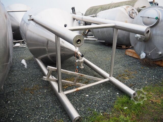 Vertikal processbehållare LEUSHUIS 5000L
