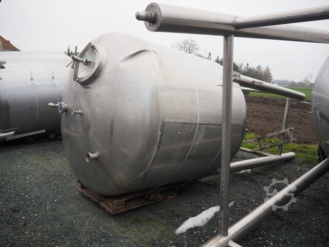 Vertikal processbehållare LEUSHUIS 5000L