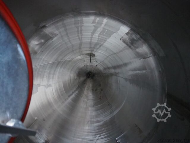 Vertikal processbehållare LEUSHUIS 5000L