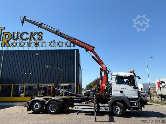 Autogru MAN TGS 26.320 + 6x4 FRONT TRACTION + STEERING/LIFT...