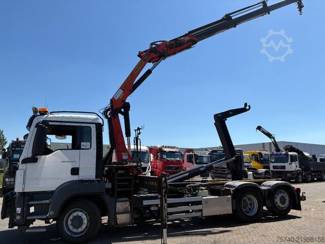 Autogru MAN TGS 26.320 + 6x4 FRONT TRACTION + STEERING/LIFT...
