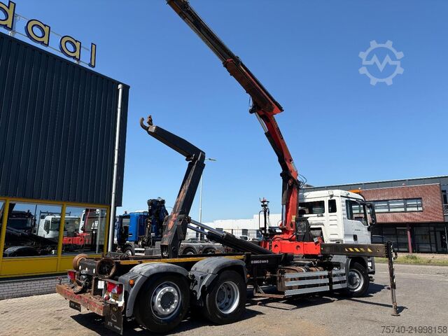 Autogru MAN TGS 26.320 + 6x4 FRONT TRACTION + STEERING/LIFT...