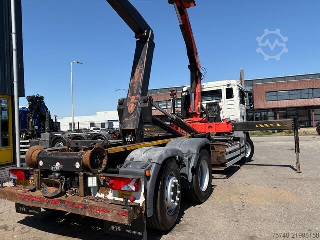 Kranbil MAN TGS 26.320 + 6x4 FRONT TRACTION + STEERING/LIFT...