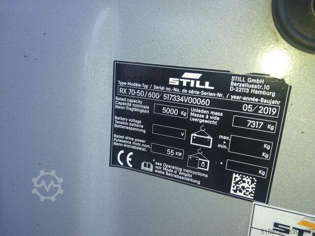 Forklift Still RX 70-50/600