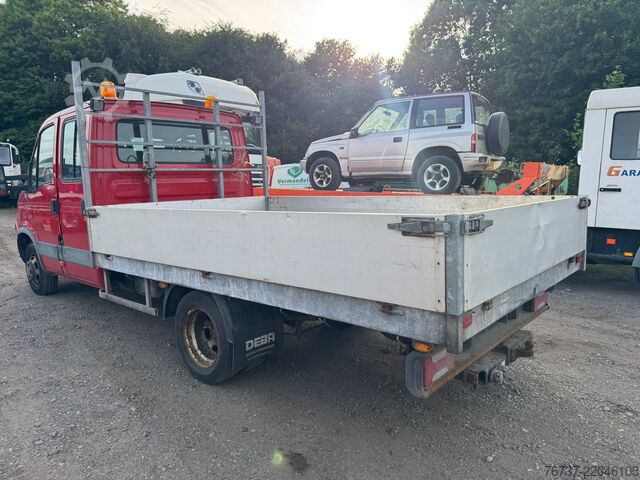 Platformwagen dubbele cabine Iveco Daily **40C17-EURO5-ENGINE KO**