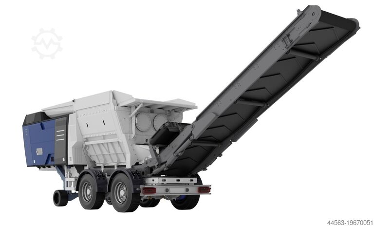 Tweeassige versnipperaar Lindner-Recyclingtech GmbH Urraco 4000DS