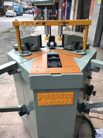 Corner crimping machine Pressta Eisele PV2000