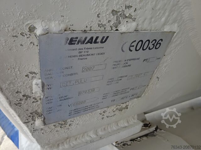 ημιρυμουλκούμενο βυτιοφόρο Benalu CITERNE PULVERULENTE 64000 L