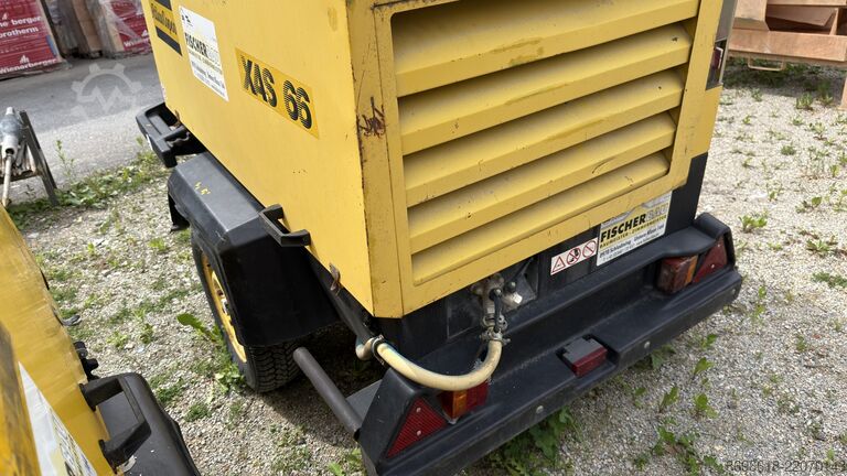 Compresseur à vis Atlas Copco XAS 66 PD