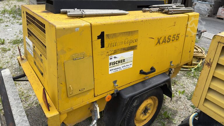 Vida kompresörü Atlas Copco XAS 55