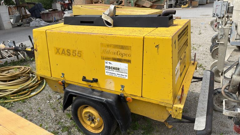 Vida kompresörü Atlas Copco XAS 55