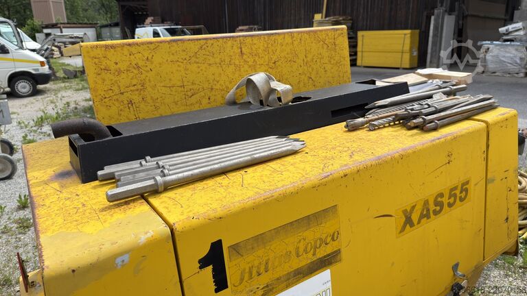 Vida kompresörü Atlas Copco XAS 55
