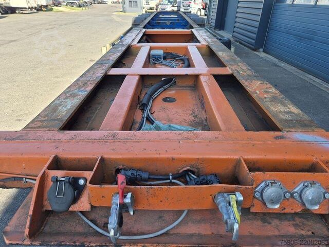 Naczepa do długich materiałów Trax PORTE CONTAINER
