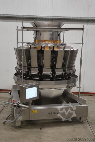 Multiweigh 16 têtes (3-mix) de 2015, peseuse associative équipée de godets mémoire Multiweigh 16 heads (3-mix) multihead with memory buckets