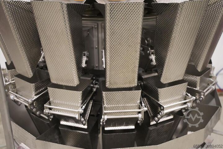 Multiweigh 16 têtes (3-mix) de 2015, peseuse associative équipée de godets mémoire Multiweigh 16 heads (3-mix) multihead with memory buckets