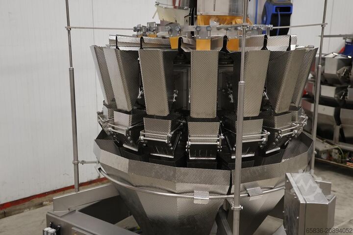 2015 Multiweigh 16 hoveder (3-mix) multihead med hukommelsesspande Multiweigh 16 heads (3-mix) multihead with memory buckets