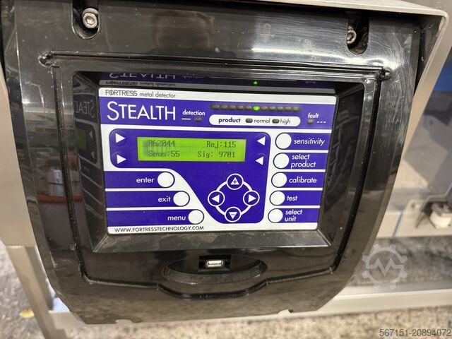 Dobbelt metal-detektor + kontrolvægt Fortress Stealth