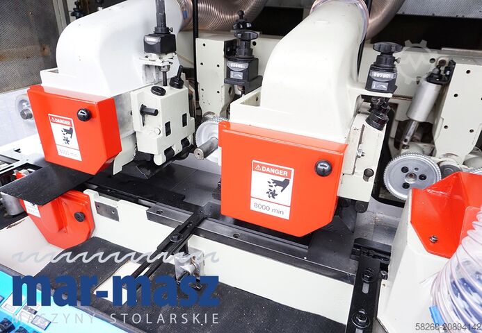 Vier-Seiten-Hobelmaschine WEINIG UNIMAT 23 E na 6 głowic