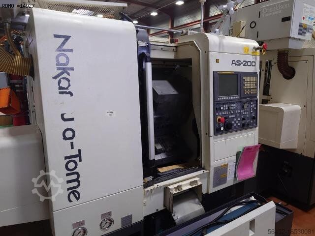Torno CNC NAKAMURA AS-200