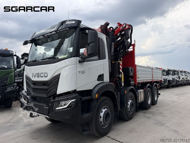 Truck mounted crane iveco T-WAY 540 GRU FASSI 485 RIBALTABILE