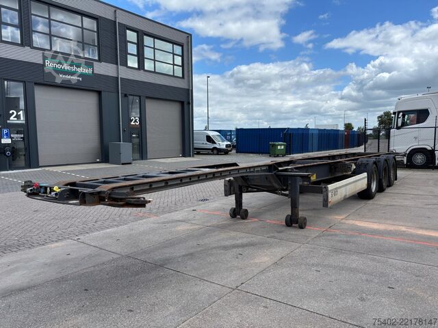 Container transport Krone SD 45 FT / Container Chassis / BPW + Drum