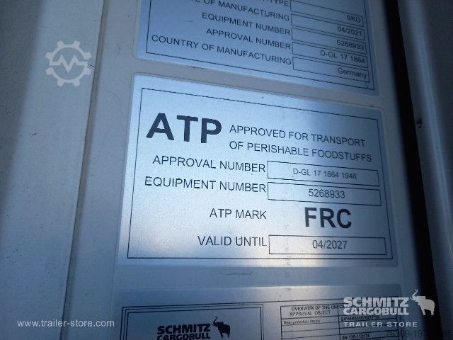 Koeloplegger Schmitz Cargobull Tiefkühler Standard Doppelstock