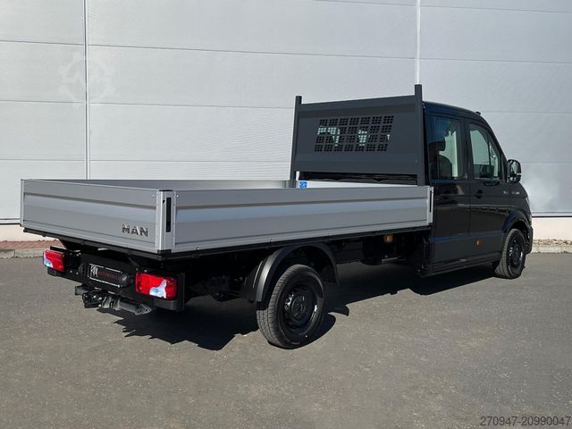 Pick-up panelvan MAN TGE 3.180 Pritsche DOKA LR 4x4 ACC LED DIFF-SPER