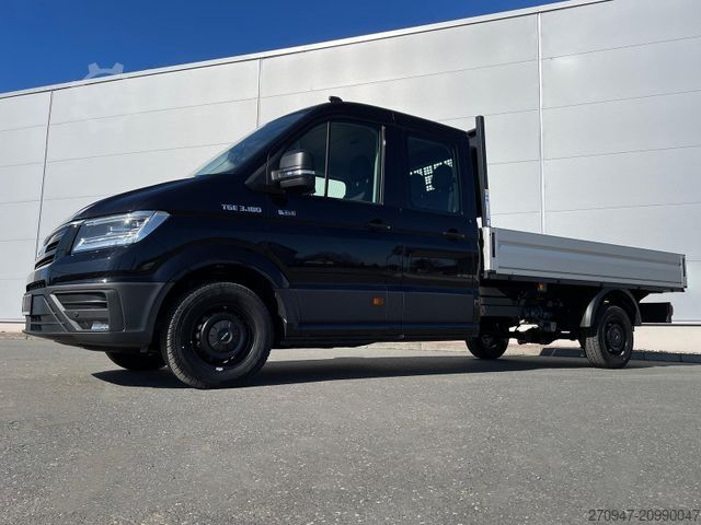 Pick-up panelvan MAN TGE 3.180 Pritsche DOKA LR 4x4 ACC LED DIFF-SPER