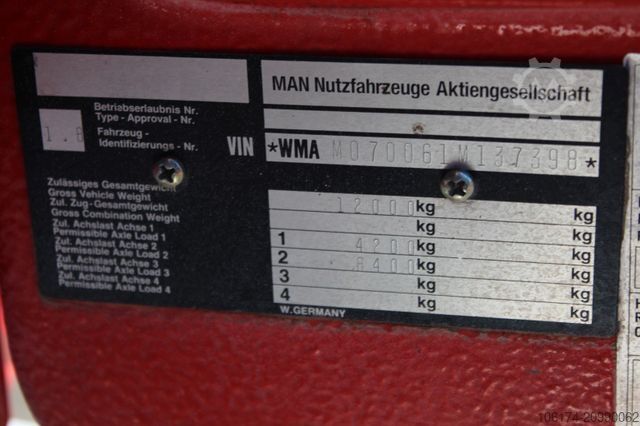 Annan MAN 12.232 FA 4x4 TLF 16/24 * 8 Gang Schaltgetriebe*