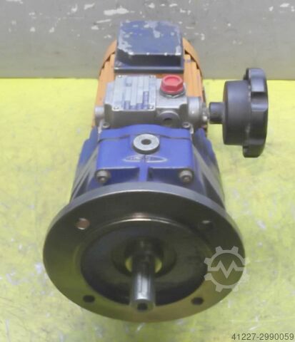 Adjustable gear motor 0.37 kW 26-143 rpm Motovario TKRF/5
