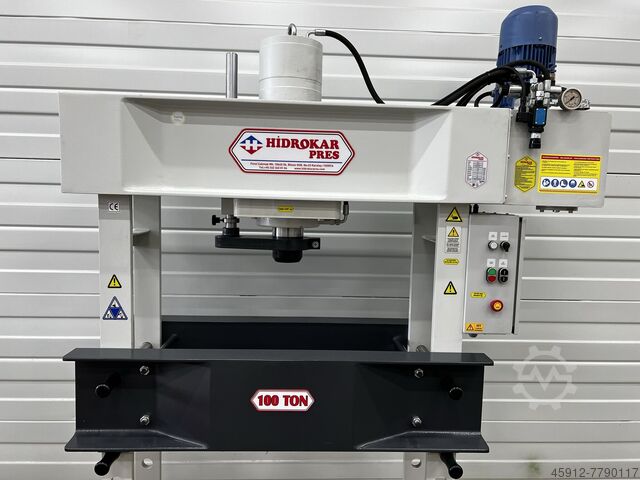 Werkplaatspers garagepers HIDROKAR HAP-S 100