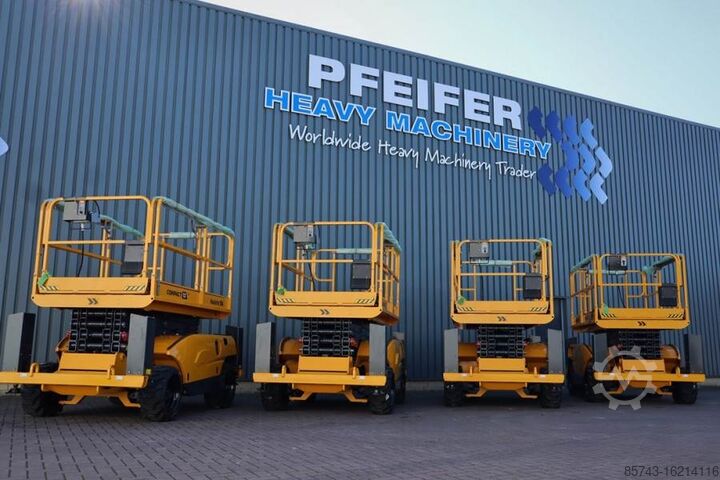 Scherenhebebühne Haulotte Compact 12DX Valid Inspection, *Guarantee! Diesel,