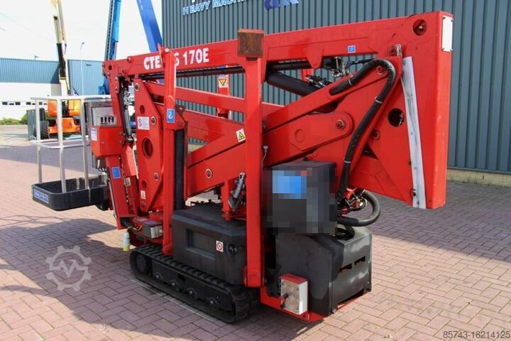 Scharnierende telescopische hoogwerker CTE CS170E Valid inspection, *Guarantee! Bi-Energy, 17