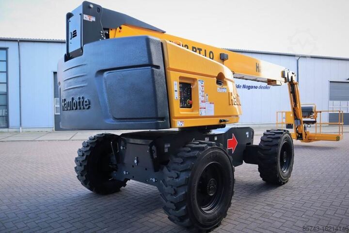 Telescopic boom lift Haulotte HT23RTJ O Valid Inspection, *Guarantee! Diesel, 4x