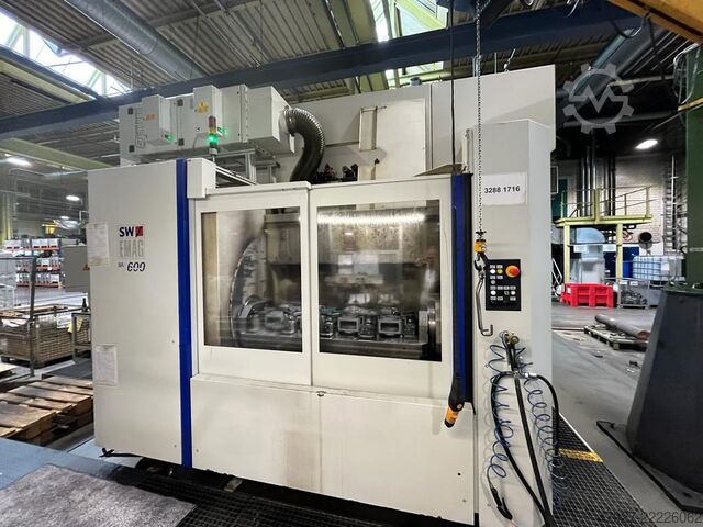 Vízszintes megmunkálóközpont SW Schwäbische Werkzeugmaschinen GmbH BA 600 2-CNC, 2-spindlig