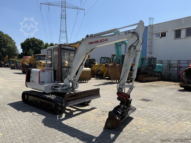 Minikotró Takeuchi TB045 Minibagger SW MS03