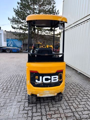 Minigraafmachine JCB 16C-1 /2022 BJ/ 969 H / verbr. Laufwerk/2xLöffel