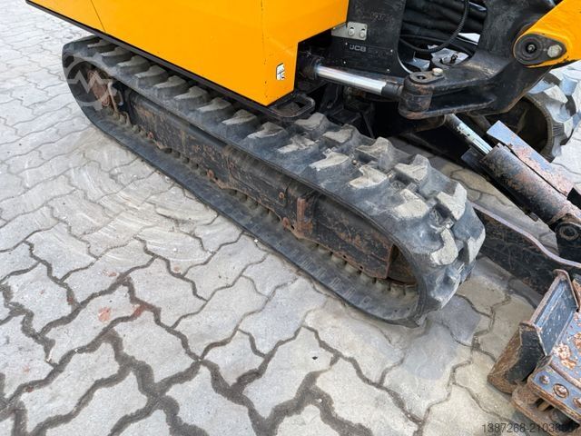 Minigraafmachine JCB 16C-1 /2022 BJ/ 852 H / verbr. Laufwerk/2xLöffel