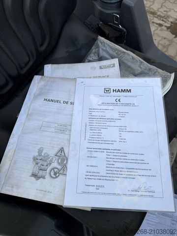 Enkelvoudige trommelwals HAMM HD10C VV / 2016 BJ / 589 Stunden