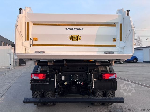 Camion-benne tricar MAN TGS 35.540 MEILLER-Bordmatik + el. Plane Navi