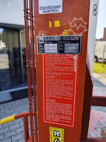 Semi-elektrische hoogheftruck KAISER + KRAFT B 1000