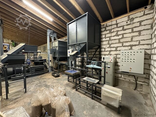 Granulator-Pelletskvarn-Pelletlinje Lietuva TSF