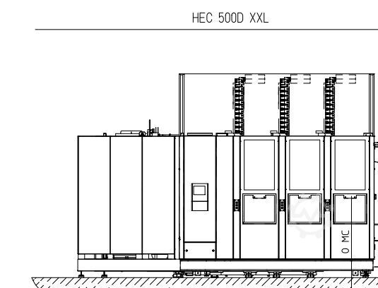 Horizontalni centar za mahinacije WMW HECKERT HEC 500D XXL